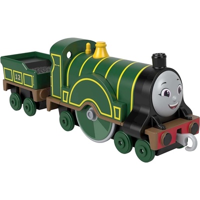 Mattel Fisher Price Tahací kovová mašinka s vagónem EMILY HHN53 – Zboží Dáma Mattel Fisher Price Tahací kovová mašinka s vagónem EMILY HHN53 – Zboží Dáma