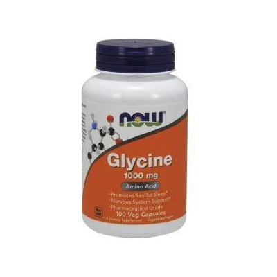 NOW Глицин - Glycine 1000 мг. - 100 капсули - NOW FOODS, NF0107