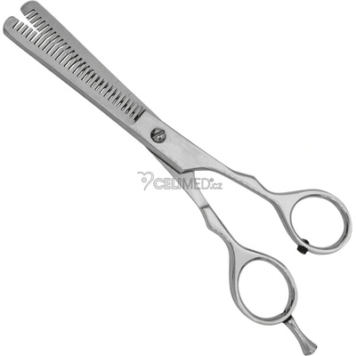 M-SG-127 nůžky na vlasy efilační s opěrkou 6,5" 16 cm matné – Zboží Dáma