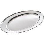 Kinghoff Плато за сервиране Kinghoff KH 1232, 40 см, Oвално, Инокс (Kinghoff KH 1232)