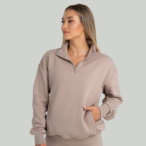 GymBeam STRIX Дамски суичър Taupe XS