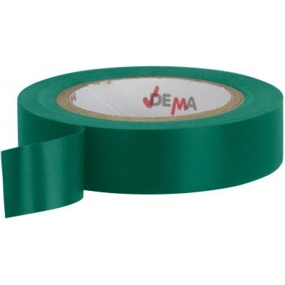Dema Elektrikárska izolačná páska 15 mm x 10 m zelená