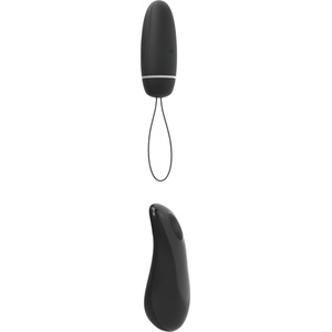 B Swish Deluxe - носимо вибриращо яйце с радиоуправление (черно) - desirel
