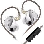 KZ Професионални слушалки KZ Castor Pro Silver Mic - Harman Edition (6.01.02.0320)