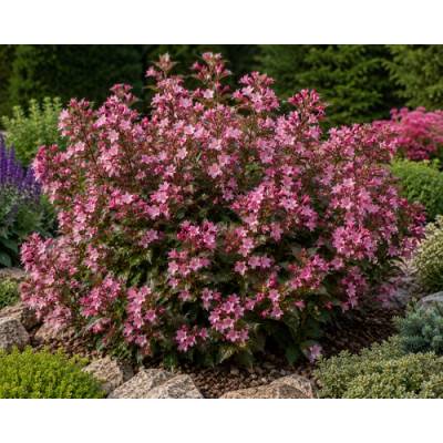 Vajgela kvetnatá (Weigela florida) ‘PICOBELLA ROSA’® - výška 10-15 cm, kont. C2L