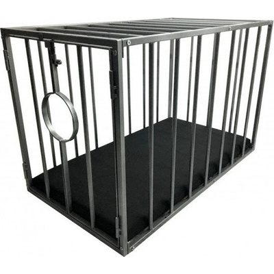 Mr Sling Removable Metal BDSM Cage, uzamykateľná klietka pre otroka