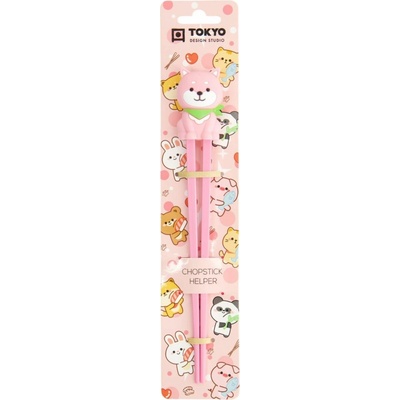 Tokyo Design Studio Dětské hůlky Shiba Pink 22 cm