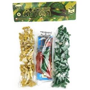 Dromader Army figures in foil