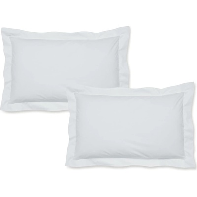 Catherine Lansfield Перкалови калъфки за възглавници 2 бр. 50x75 cm Easy Iron Percale - Catherine Lansfield (BD/18277/W/OPC2/WH)