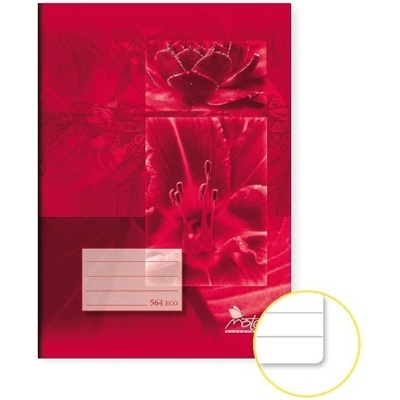 Notes sešit Eco 564 A5 linka 8 mm s okrajem