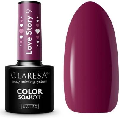 Claresa gél lak na nechty Love Story 9 5 g
