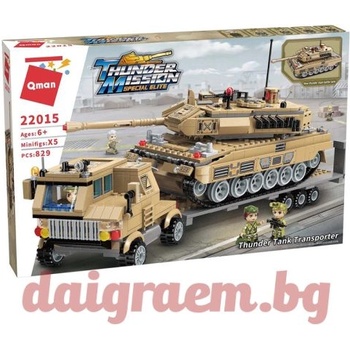 Image 1 of Qman Конструктор qman Танк транспортер 22015 (q22015)