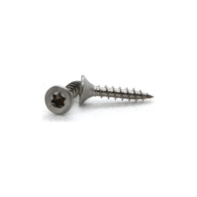 Vrut univerzální 4x20 nerez A2, zápustná hlava, TORX, celý závit