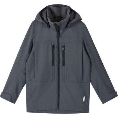 Reima Детско водоустойчиво яке Reima Kid's Saarela Waterproof jacket - Soft Black - размер 122 (EU) (703-6389-0514)