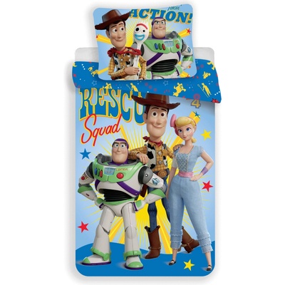 Jerry Fabrics Súčasťou je bielizeň Toy Story Rescue squad 140x200 70x90