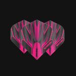 Winmau Пера winmau alpha black & pink