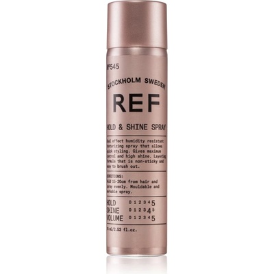 REF Hold & Shine Spray N°545 лак за коса с блясък 75ml