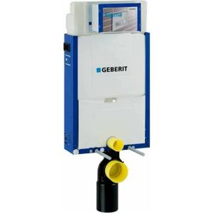Geberit Скрито казанче Geberit Sigma с рамка Kombifix за окачена тоалетна чиния 108 см (110.350.00.5)