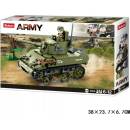 Stavebnice Sluban Sluban B0856 Malý spojenecký tank