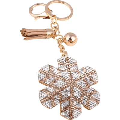 HARAHU Ключодържател Снежинка - Кафяв kp2767 (2767)