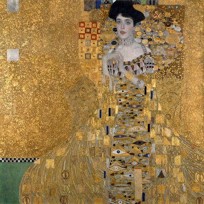 Portrét Adele Bloch-Bauerové 50x50 1 deska