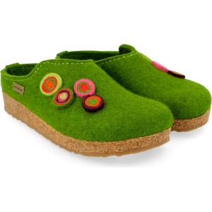 Haflinger Дамски пантофи Haflinger Women's Kanon Slippers - Gras Green - размер 37 (EU) (126-0132-0112)
