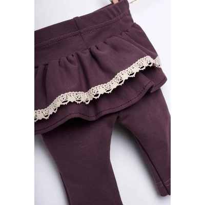 Fabryka Bodziaków Legíny s volánky na zadečku fialová