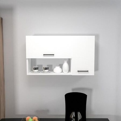 Asir Nástěnná skříňka AKASYA 52x90 cm bílá AS1092
