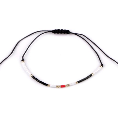 Prima-obchod Náramek shamballa s rokajlem, barva 6 černá 120562