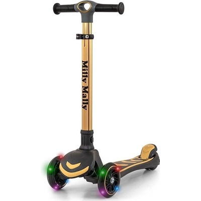 Milly Mally Scooter Boogie zlatá