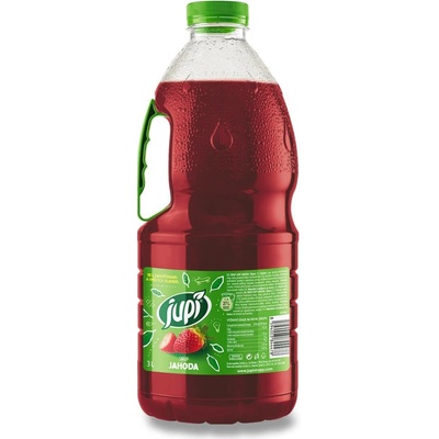 Jupí Ovocný sirup jahoda 3 l - PET