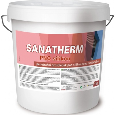 Austis SANATHERM PNO SILIKON Barva: bílá, Balení: 5 kg