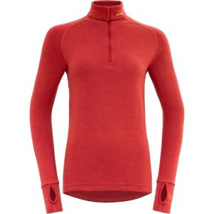 Devold Дамско мериносово термобельо Devold Expedition Woman Zip Neck Merino base layer - Beauty - размер XS (115-0374-1611)