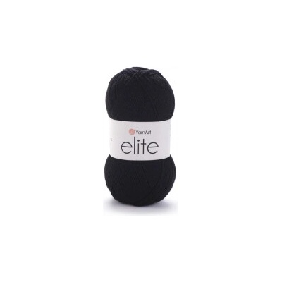 YarnArt Elite 30 - černá