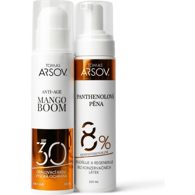 Tomas Arsov Mango Boom SPF30 200 ml + Panthenolová pěna 200 ml