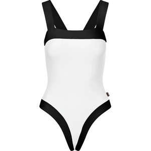Goldbergh Дамски бански костюм Goldbergh Women's Hemera Bathing Suit Swimsuit - White / Black - размер XS (150-5889-0211)
