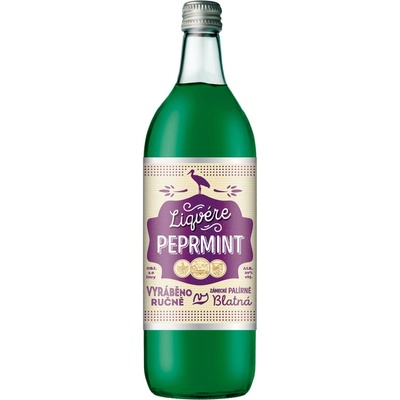 Liqvére Peprmint 2 l (holá láhev)