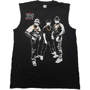 Run DMC Gold Chains Photo Black L Риза (RDMCTANK25MB03)