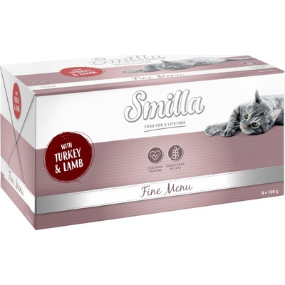 Smilla Fine Menu morčacie a jahňacie 24 x 100 g