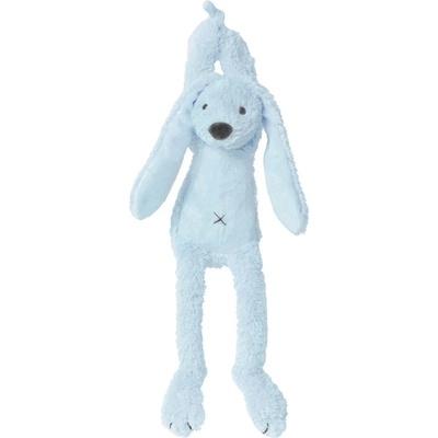 Музикална играчка Happy Horse - Зайчето Richie, синя, 34 cm (17671)
