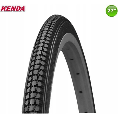 Kenda na kolo 27 x 1 1/4 K103 BÍLÁ BOKOVÁ RYCHLÁ MĚSTSKÁ TICHÁ 32-630
