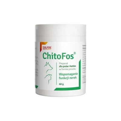 DOLFOS ChitoFos podpora funkce ledvin u psů a koček 60 g