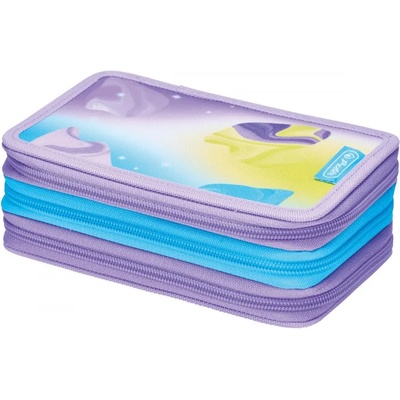 Несесер троен c 31 части, 3 ципа, Little Monster - Herlitz