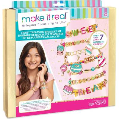 Make It Real Творчески комплект Make it Real - Направи си сладки гривни (1728)