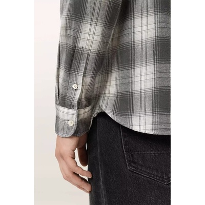 AllSaints Памучна риза AllSaints KELBY (M043SE)