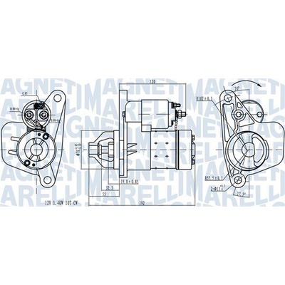 Štartér MAGNETI MARELLI MQS1418