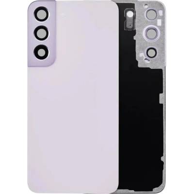 Zadní sklo s čočkou fotoaparátu Samsung Galaxy S22 5G – fialový (Aftermarket Plus, bez loga) SAM3603