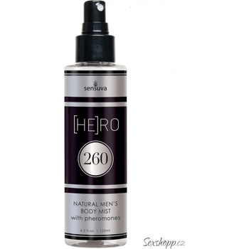 Sensuva HERO 260 Male Pheromone Body Mist 125 ml