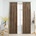 vidaXL Затъмняващи завеси с куки, 2 бр, кадифе, бежови, 140x225 см (134509)