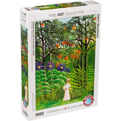 EUROGRAPHICS Пъзел Eurographics от 1000 части - Разходка в екзотична градина (60005608)